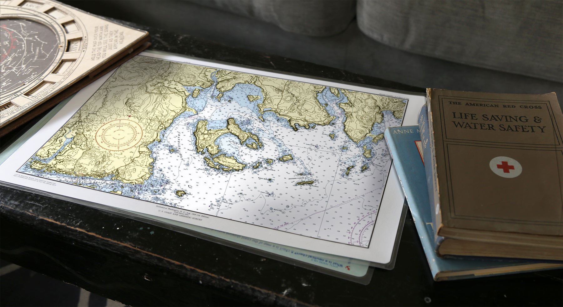 Nautical Chart Placemat