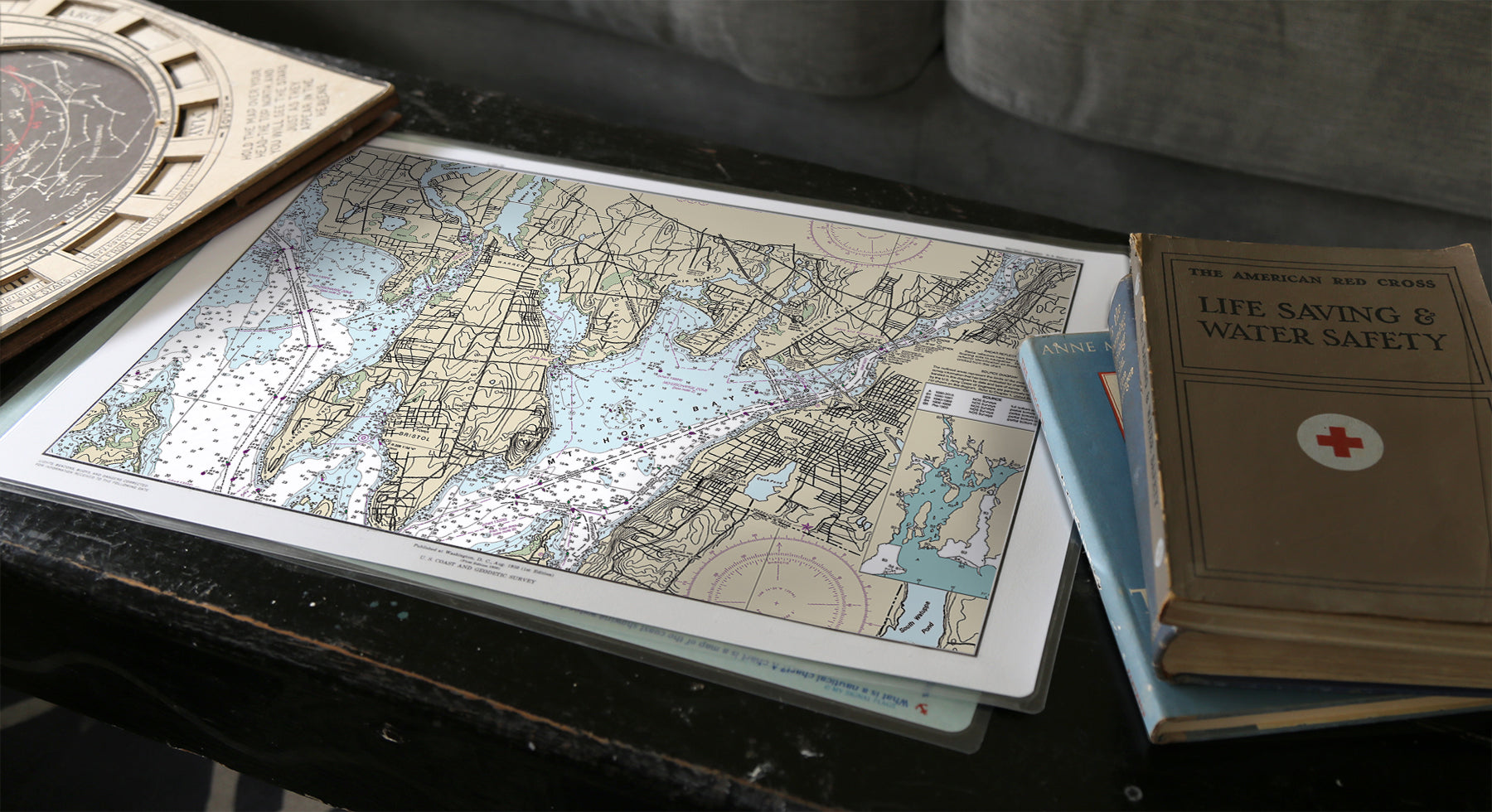 Nautical Chart Placemat