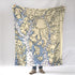 Ketchikan AK Nautical Chart Blanket