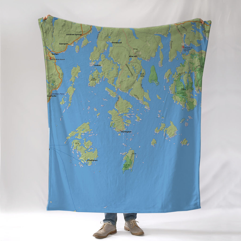 Blue Hill - Stonington, ME Blanket