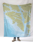 Baranof Island AK Blanket