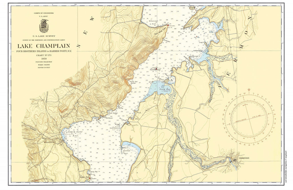 Westport, NY Single Placemat