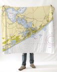 Northern Topsail Island to Onslow Beach Chart Blanket