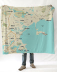 Revere to Swampscott MA Modern Wave Blanket