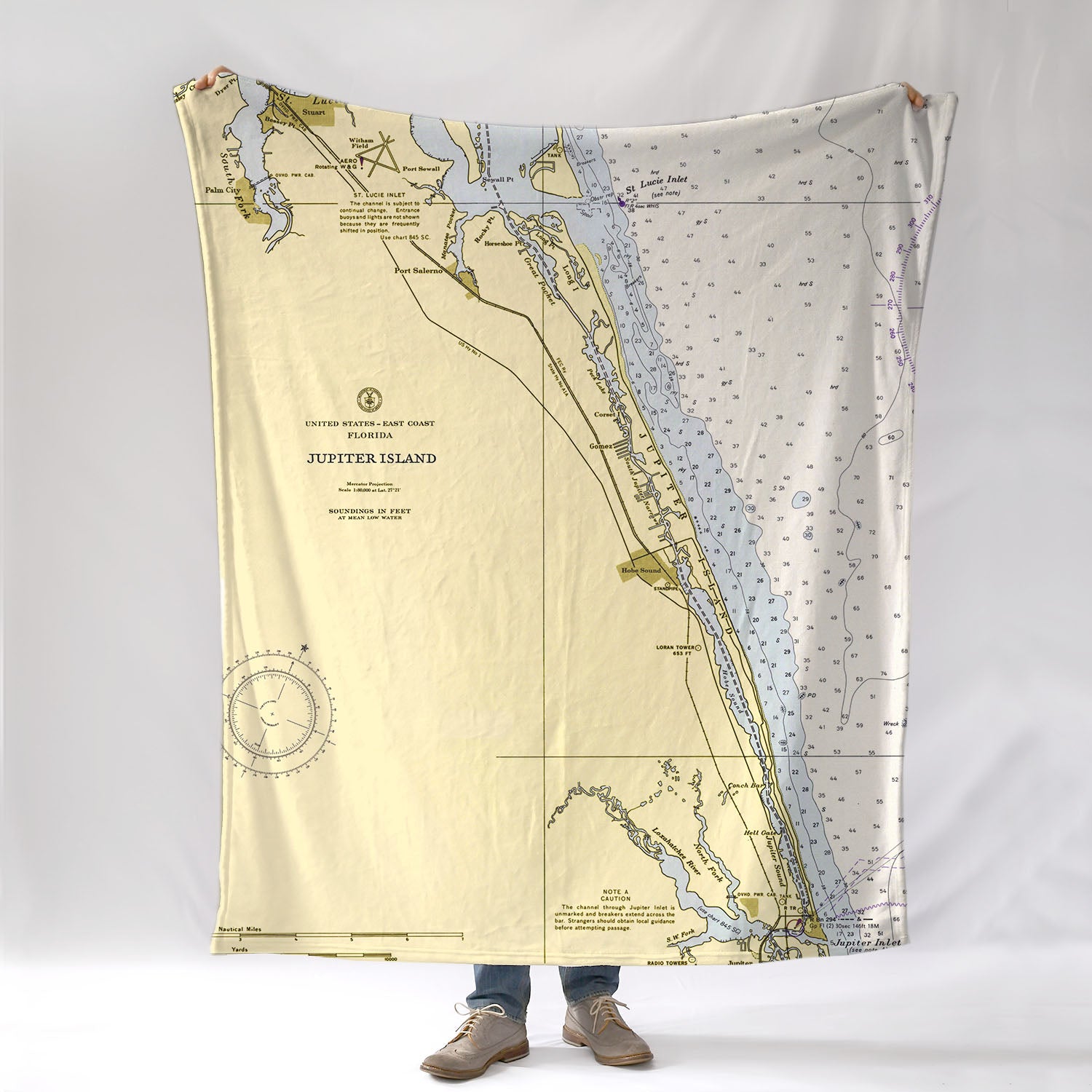 Jupiter InletFL Chart Blanket