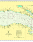 Lake Michigan Chart Placemats, set of 4