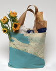 Dune beach to Inlet Beach Charted Territory Tote