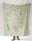 Weston MA Charted Territory Blanket