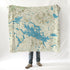 East Concord to Hampton, NH charted territory 48x55 Blanket