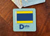 Nautical Flag Coaster - ‘D’ Delta