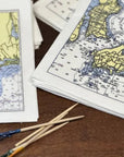 16-Pack Paper Cocktail "Mapkins" Wholesale - Maritime Tribes USA