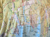 Old Lyme to Niantic Vintage Topo Map Blanket