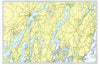 Damariscotta, ME Nautical Chart Placemat