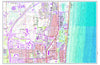 Boca Raton, Florida Topographical Chart Placemat