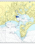 Hyannis Harbor and Vicinity Chart Placemat