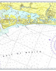 Sanibel to Estero Bay, Florida Chart Placemat