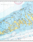 Key West to Big Pine Key, Florida Chart Placemat