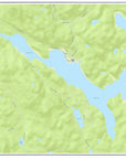 Thorne Bay Alaska Neighborhood Map Placemats, set of 4