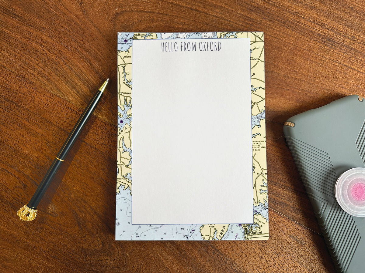 50-Sheet Notepads, 5" x 7", Wholesale - Maritime Tribes USA