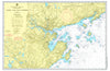Salem & Marblehead Harbors Vintage Chart Placemat