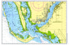Sanibel to Cape Harbour Chart Placemat