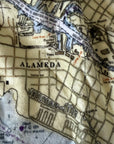 San Francisco, CA Map Blanket