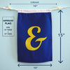 Ampersand Nautical Flag – “&” Flag for Weddings, Families & Celebrations
