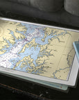 Annapolis MD Nautical Chart Placemats, set of 4