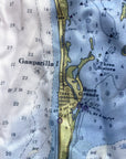 Sanibel Island to Boca Grande, FL Nautical Chart Scarf