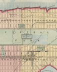 Manhattan Vintage Map Blanket