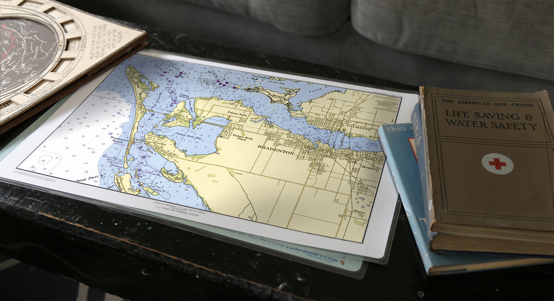 Nautical Chart Placemat