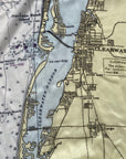 St. Pete Beach, Clearwater, FL Nautical Chart Scarf