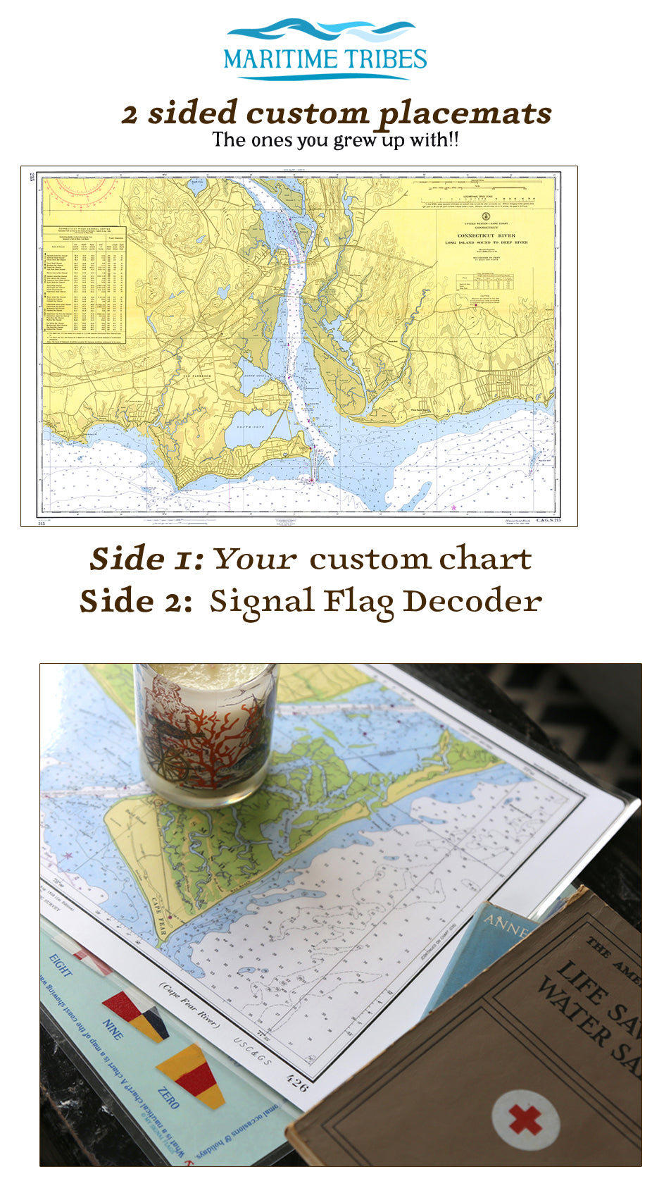 Nautical Chart Placemat