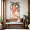 Alphonse Mucha's 'Dance' Canvas Wall Scroll