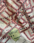 Edinburgh, Scotland Vintage City Map Scarf