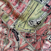 Edinburgh, Scotland Vintage City Map Scarf