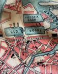 Edinburgh, Scotland Vintage City Map Scarf