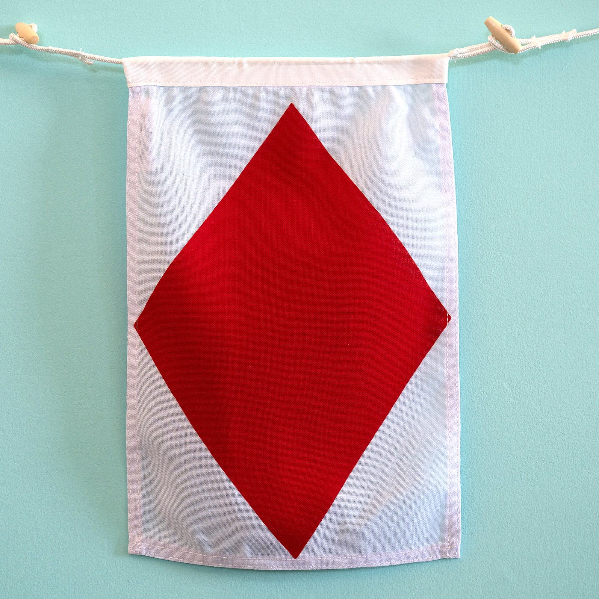 F (Foxtrot) Nautical Signal Flag – Traditional Maritime Code Flag