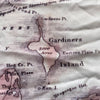 Long Island, NY Vintage Map Scarf