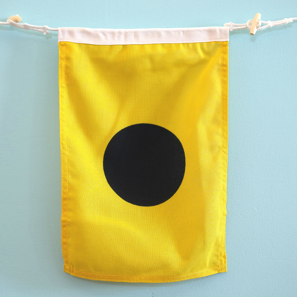 I (India) Nautical Signal Flag – Traditional Maritime Code Flag