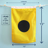I (India) Nautical Signal Flag – Traditional Maritime Code Flag