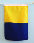 K (Kilo) Nautical Signal Flag – Traditional Maritime Code Flag