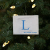 "L" Flag Vintage Ornament - mysignalflags