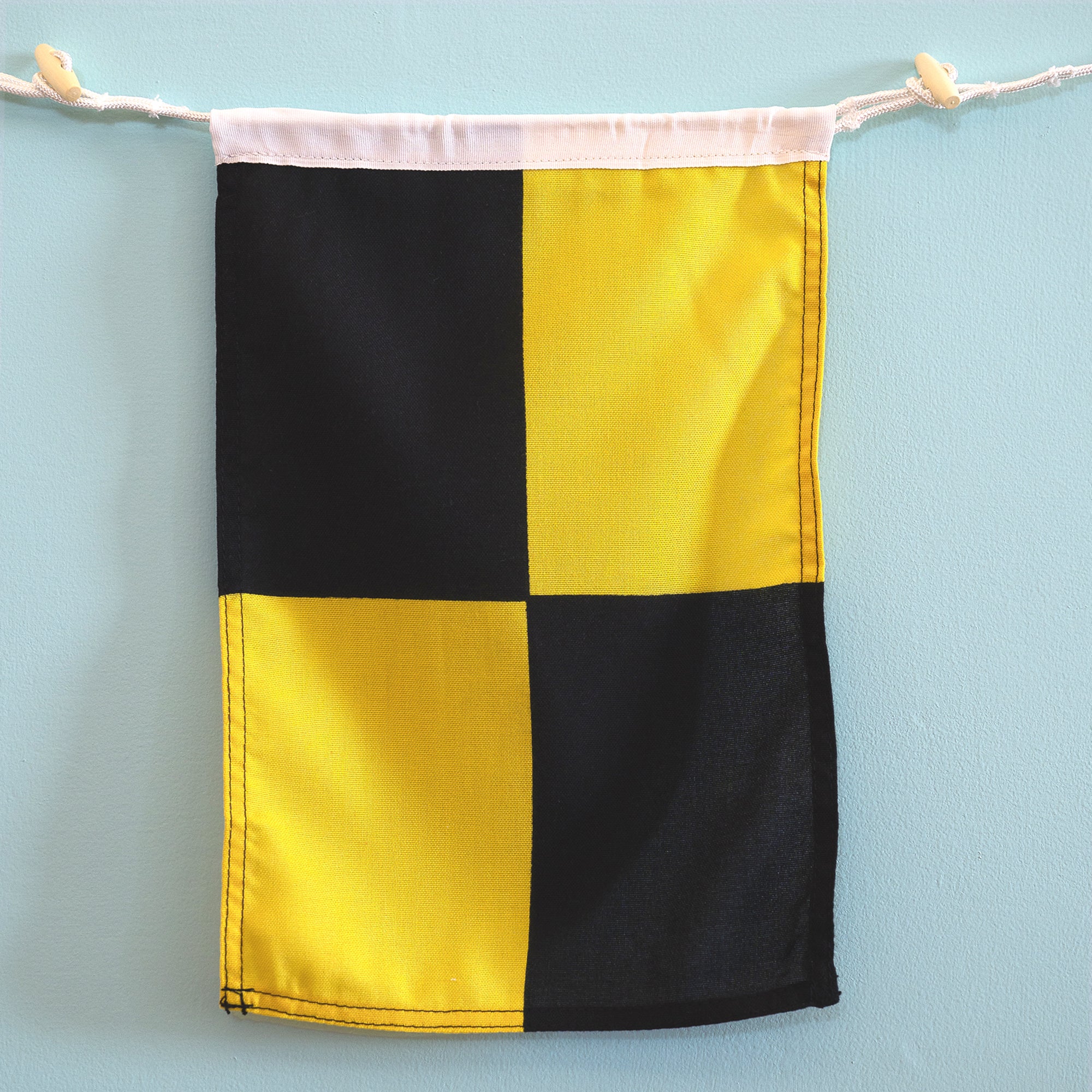 L (Lima) Nautical Signal Flag – Traditional Maritime Code Flag
