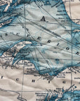 Great Lakes Antique Map Scarf