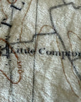 Newport, Vintage Topo Map Blanket