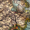 Ireland Vintage Map Scarf
