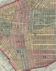 Manhattan Vintage Map Blanket