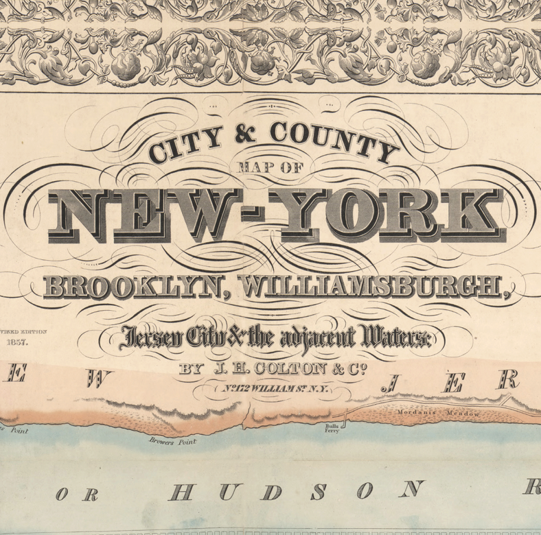Manhattan Vintage Map Blanket