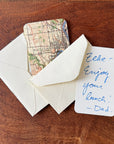 Milbridge, ME Mini Love Notes (notelets) - 4 packs of 20